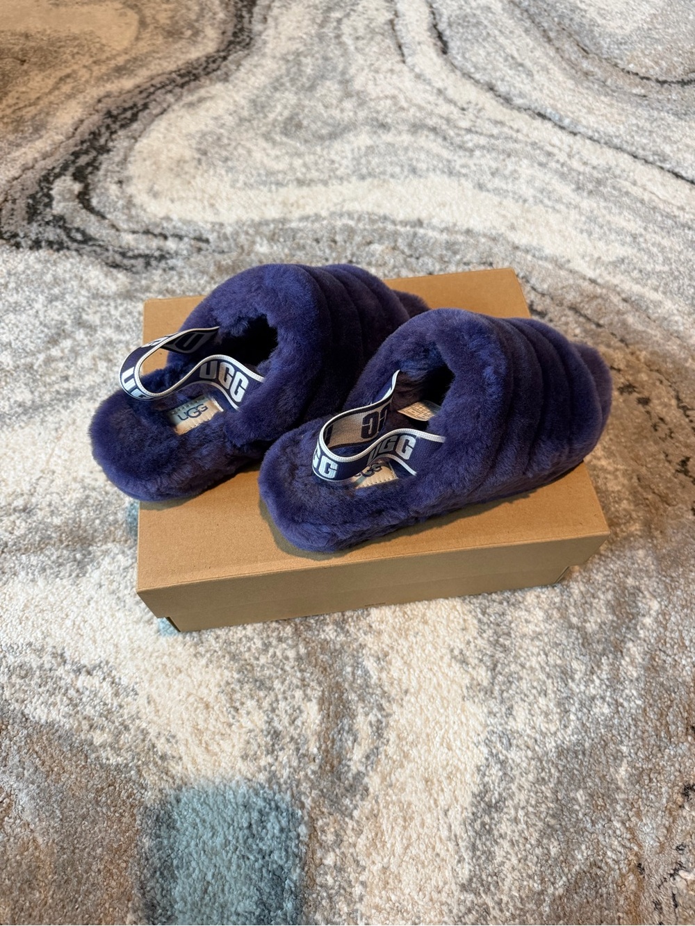 UGG ‘Fluff Yeah Slides’ - Picture 6 of 11